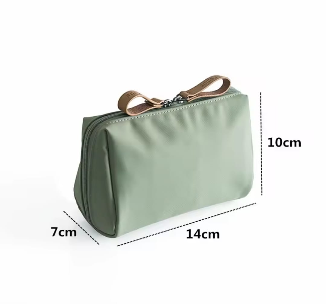 Mini toiletry portable makeup bag