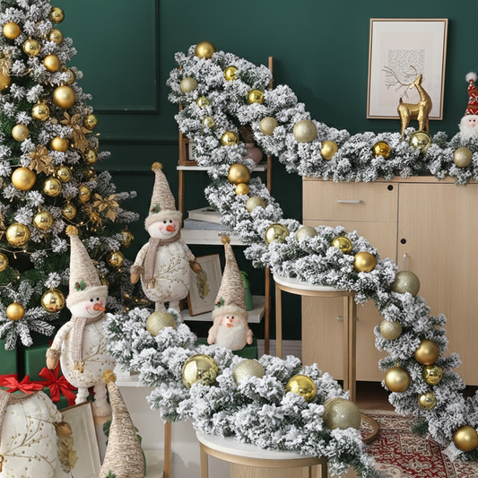 2.7M Christmas Pine Garlands