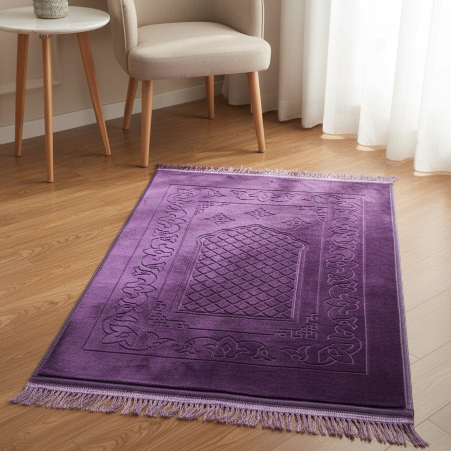 Velvet Islamic Prayer Mat