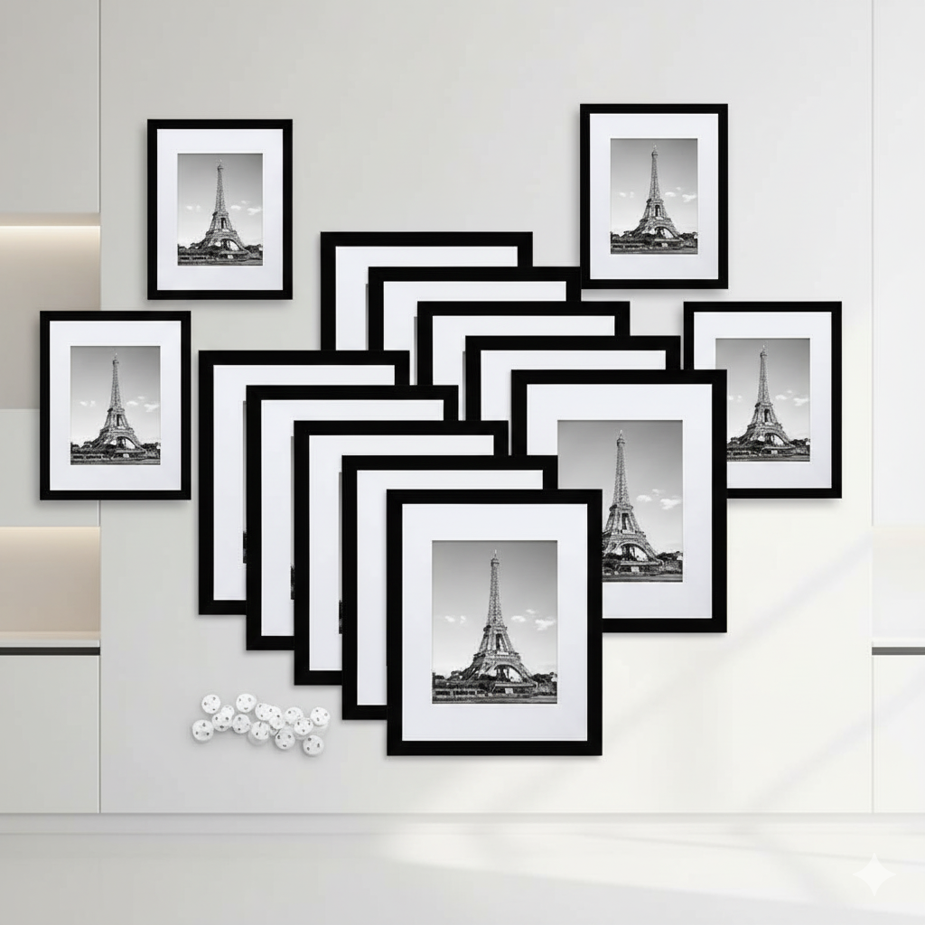 Wooden photo frame