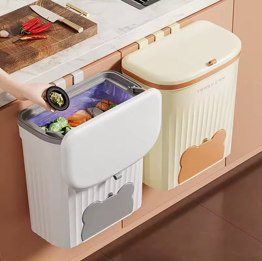 12L wall mounted dust bin