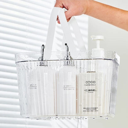 Clear storage basket