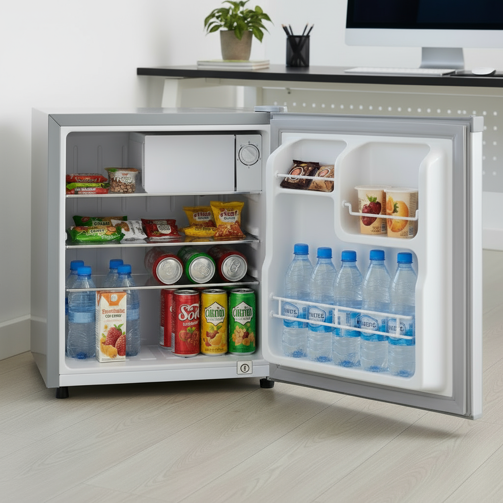 40 Litres Ramtons Bar Fridge Silver RF/213