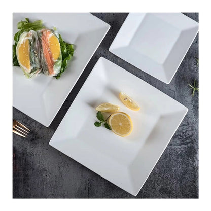 6pcs Double Square Dinner Plate