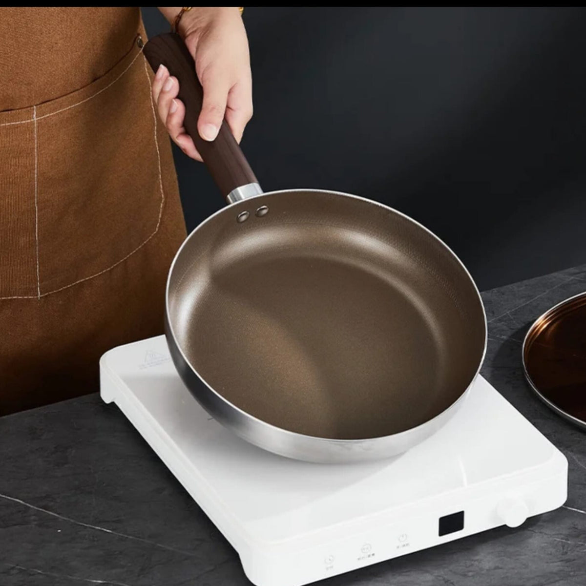 Stainless Steel Frying Pan