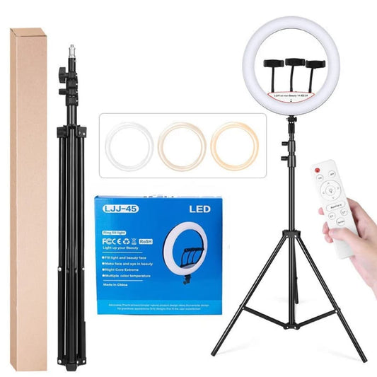 18 Inch 3 mode ring light with stand and remote