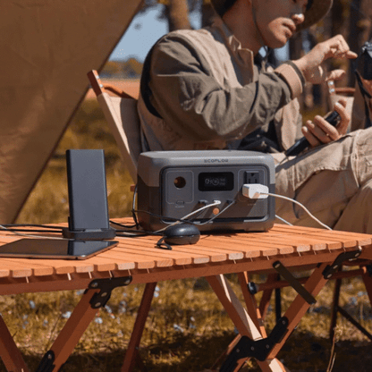 EcoFlow RIVER 2 Portable Power Station (ZMR600-B-UK)