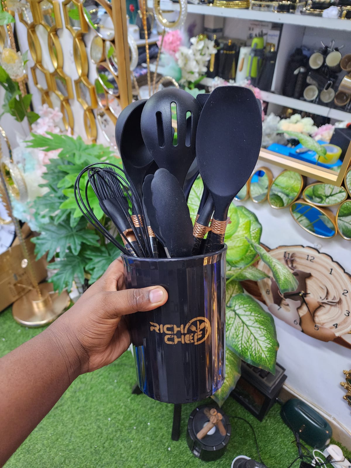 12Pc silicone spoon set