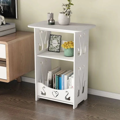 Minimalist modern magazine table