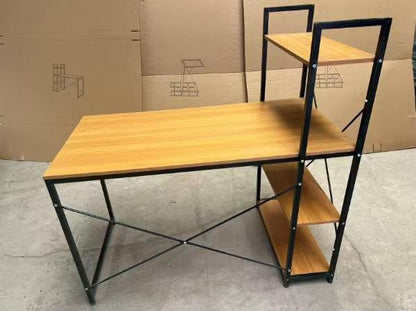 Workstation Desk with Shelves  Gha
