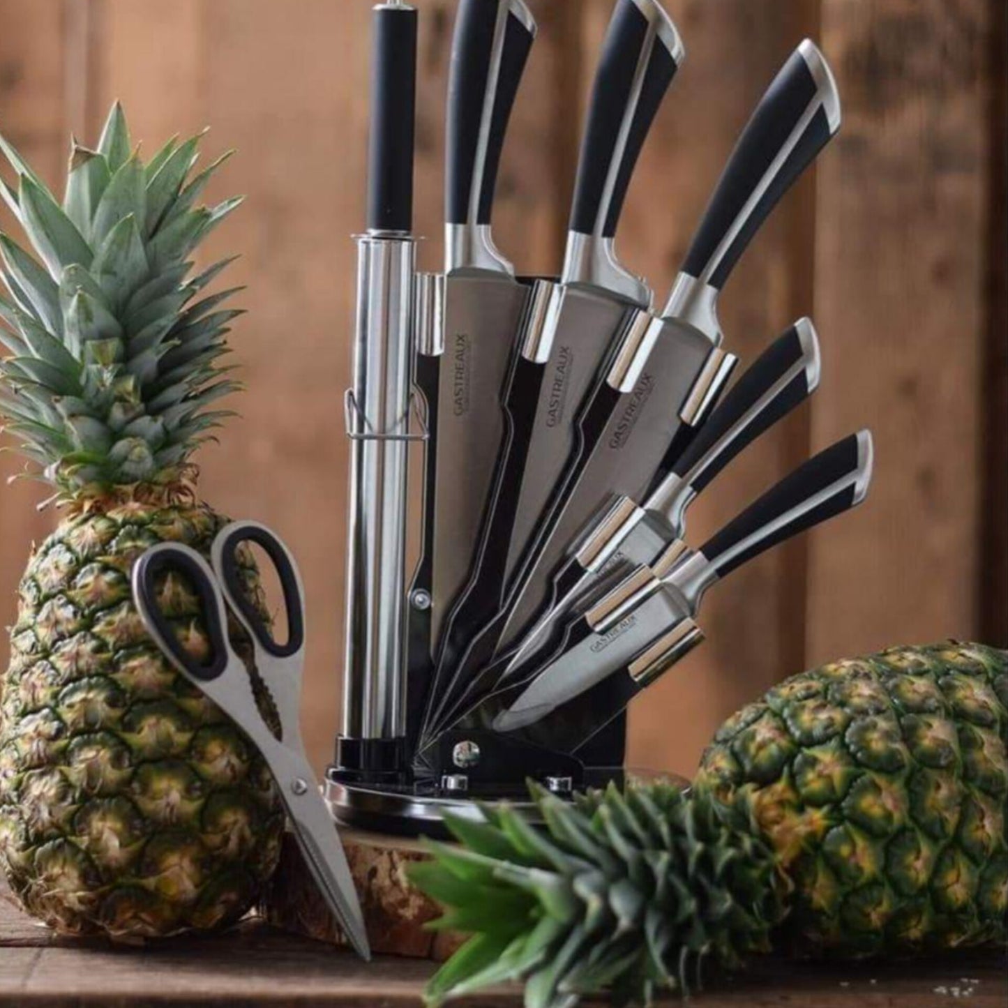 8-in-1 Stainless Steel Knife Set