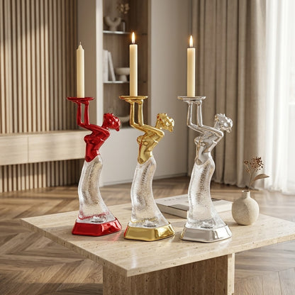 Woman Statue Candle Holder