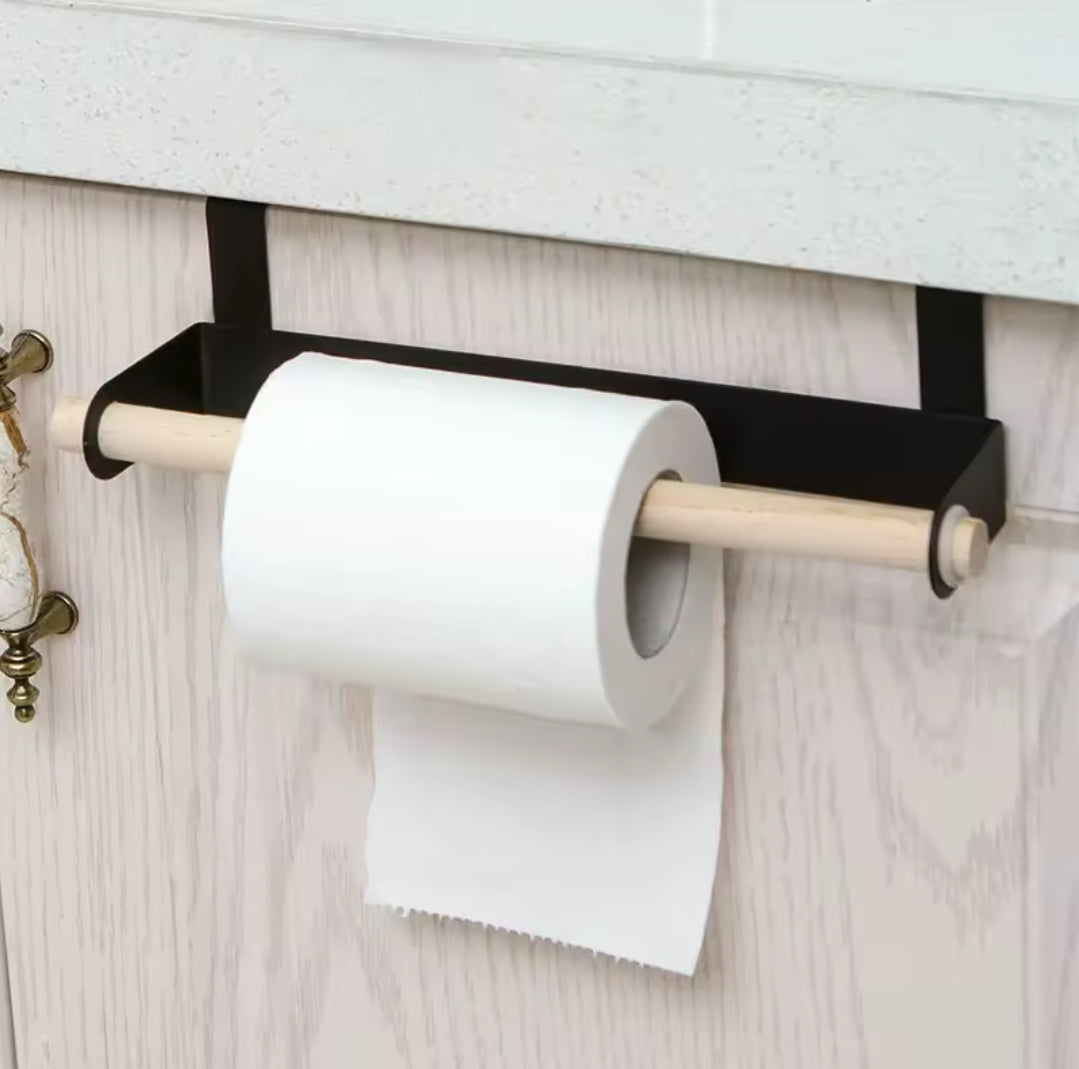 Kitchen towel rack