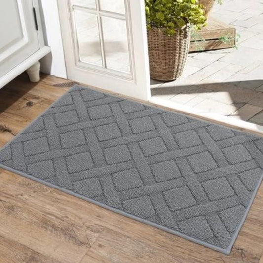Anti slip entryway mat