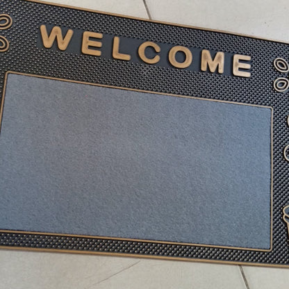 Welcome Heavy Rubber Mats