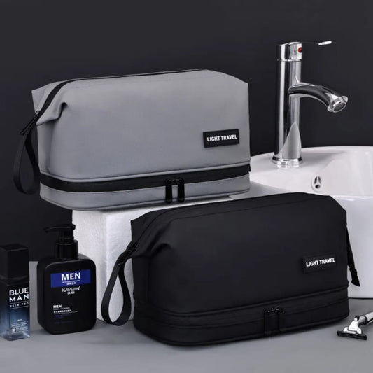 Double Layer Portable Travel Cosmetic Bag