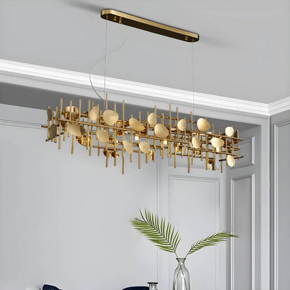 Brushed Gold  Novelty 7 Lights Chandelier