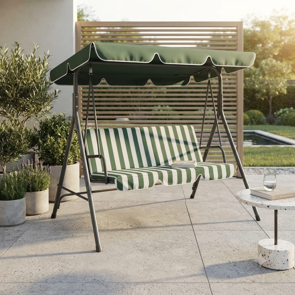 Porch Swing Canopy Chair with Sun Shade