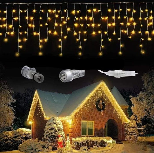 Christmas fairy curtain lights