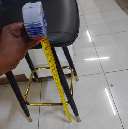 75cm Black Bar Stool