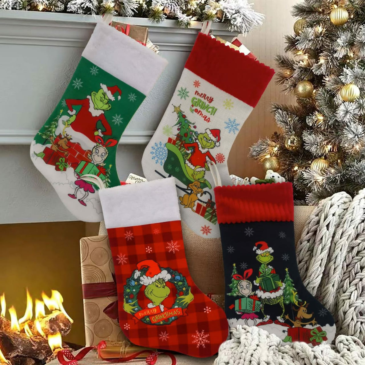Christmas Decor Socks