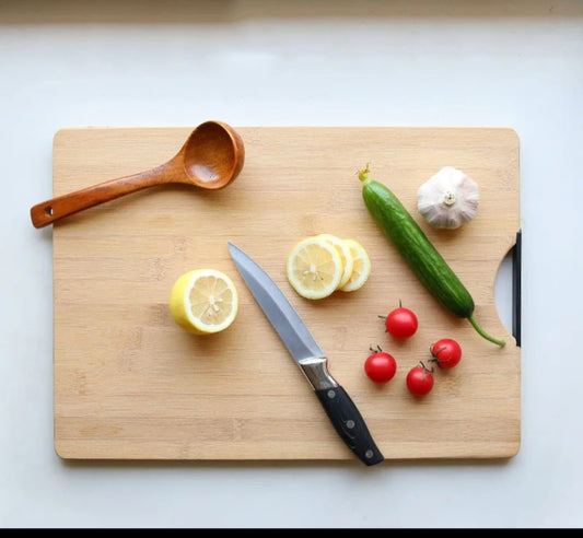 Bamboo Cutting Chopping Board with Handle