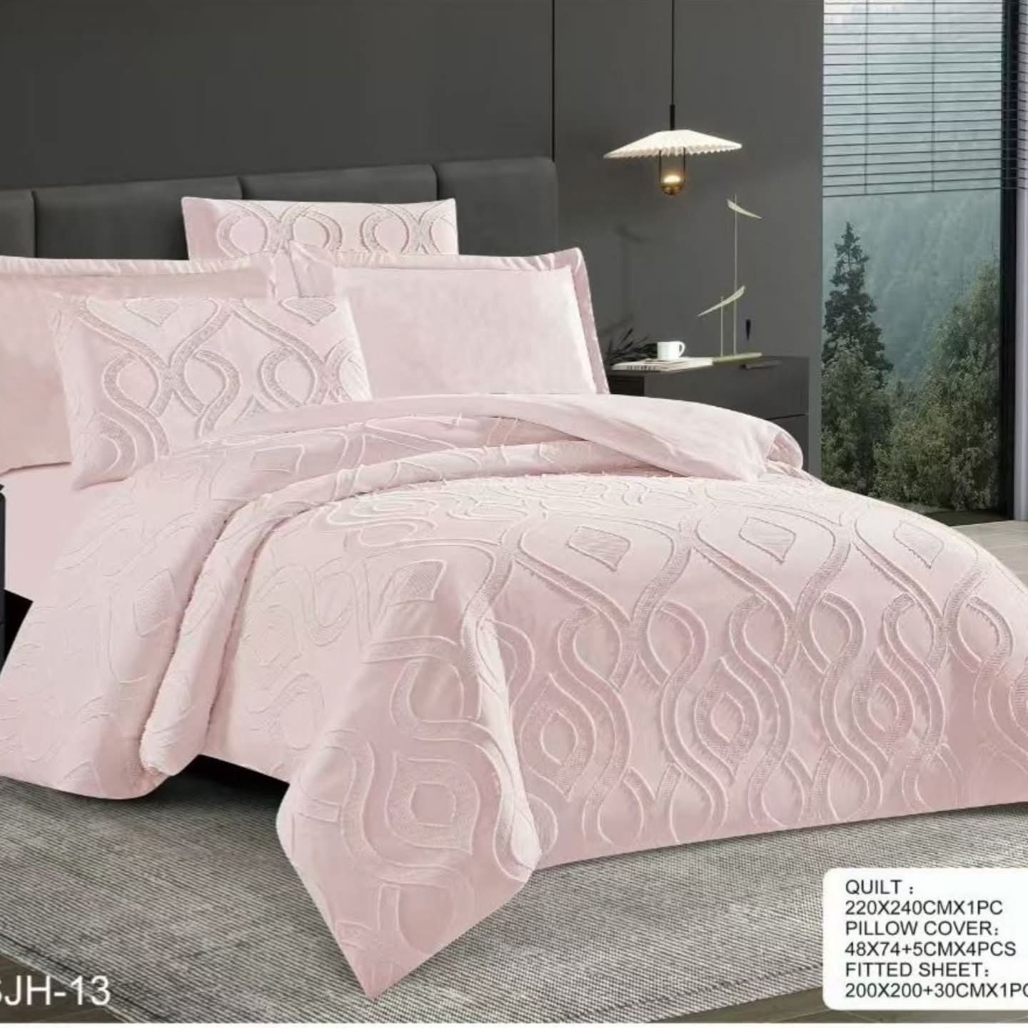 6x6 Printed Duvet Cover Set