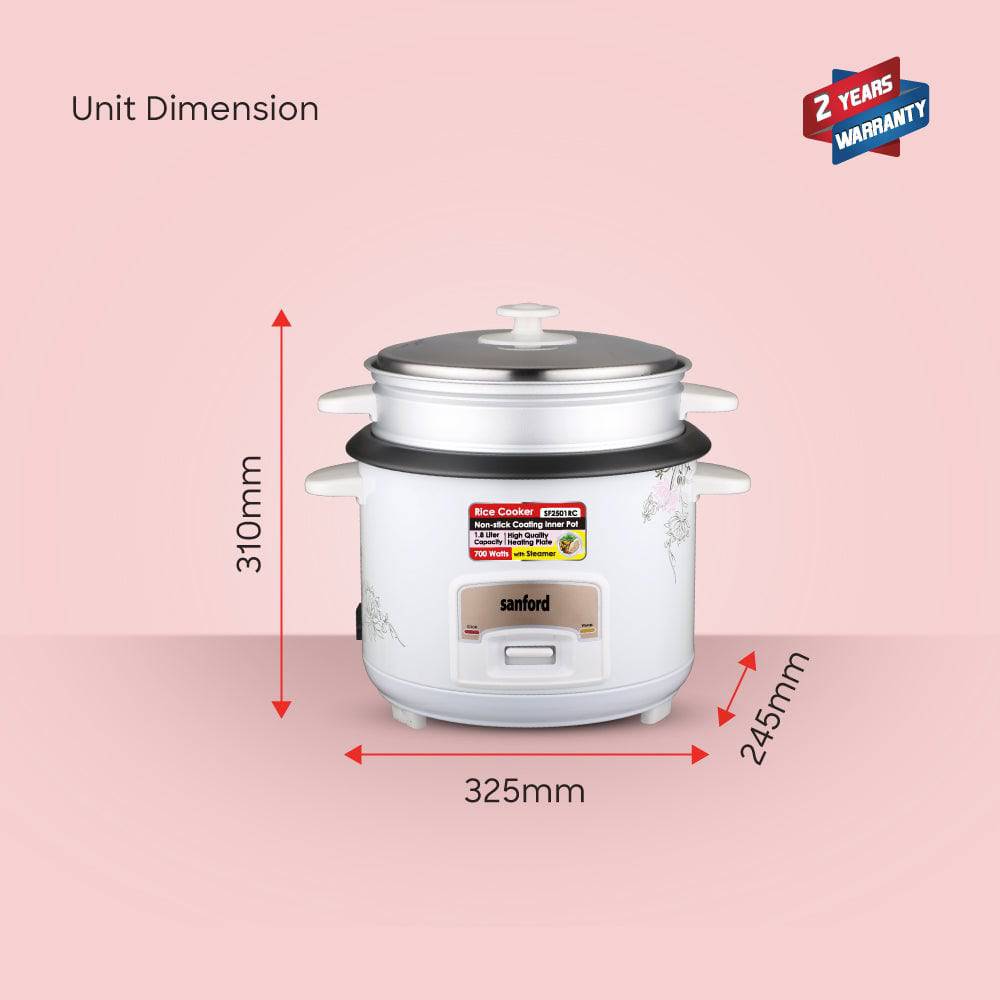 1.8L Sanford Rice Cooker  SF2501RC