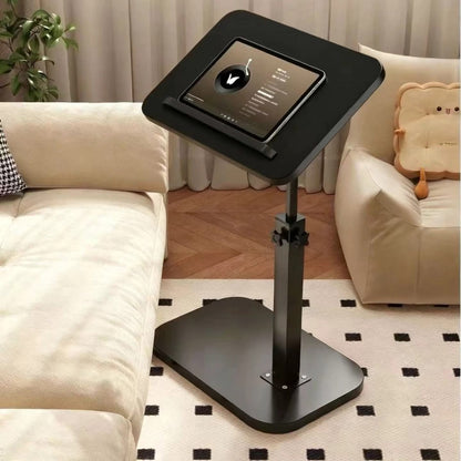Adjustable Height C Shaped Side Table