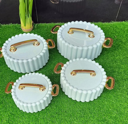 4Pc Insulated Hotpots