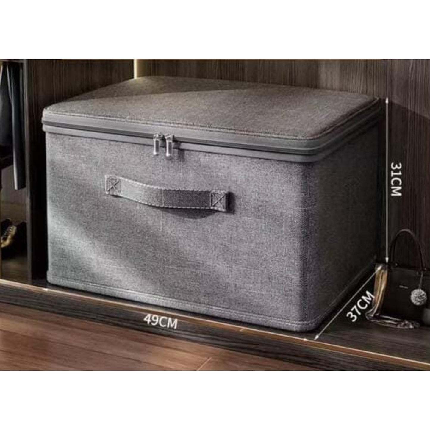 Foldable storage box