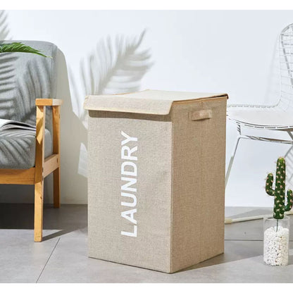 Foldable laundry basket