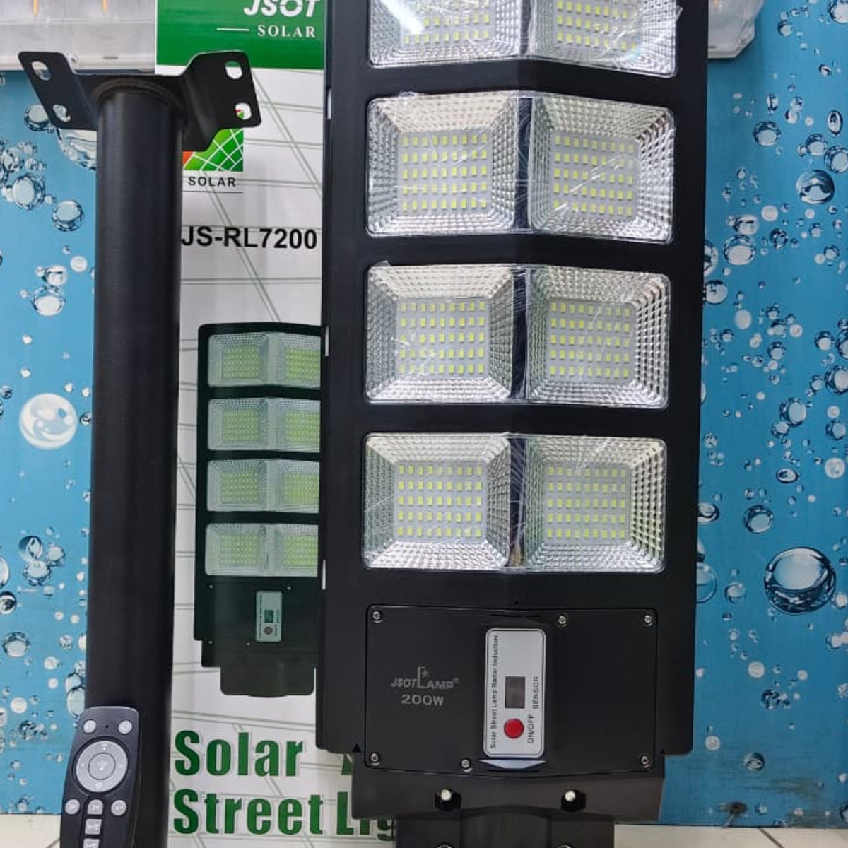Double Sided Solar Streetlights