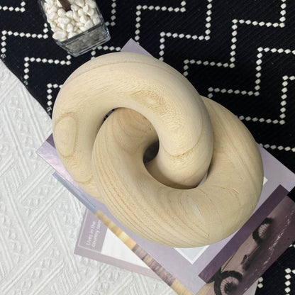 Wooden Knot Ornaments for Home and Office Decor