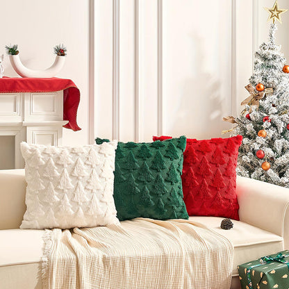 Christmas Snowflakes Pillow Covers Soft 45x45CM