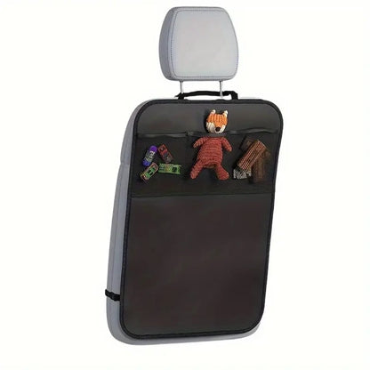 Car travel back seat kick mat