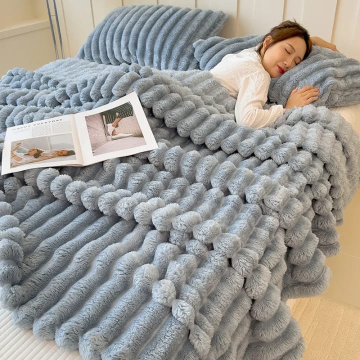 Flannel Coral Fleece Blanket
