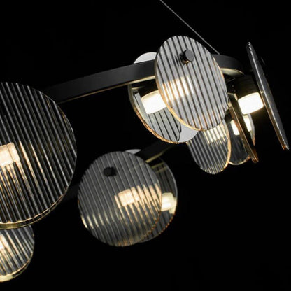 Black Ring  Chandelier Light