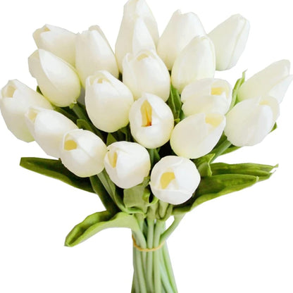 10 Pcs Artificial Tulip Flowers