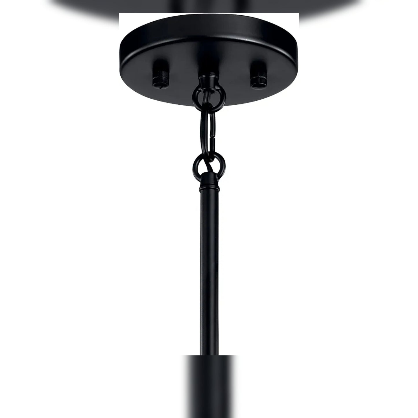 Matte Black MultiArm Chandelier