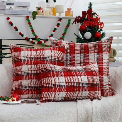 Christmas Throw Pillow Cushion Cases