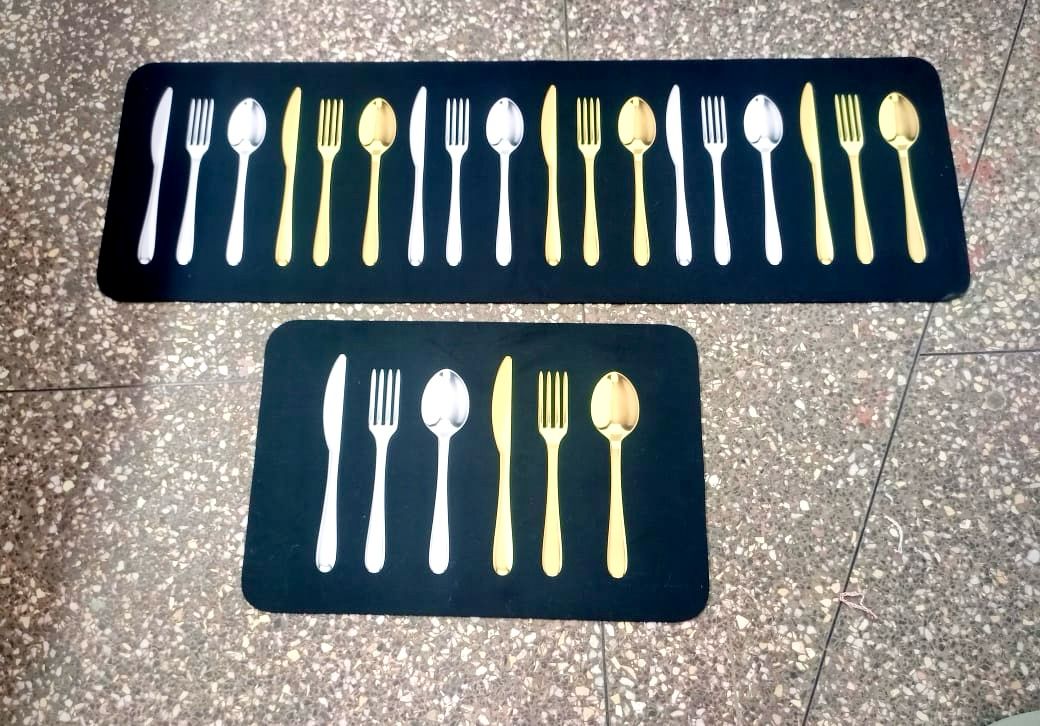 2pc kitchen absorbent mat