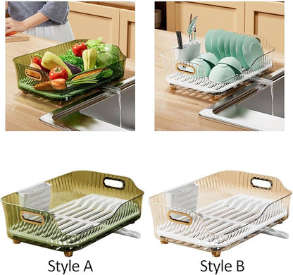 Acrylic dish  rack Gha