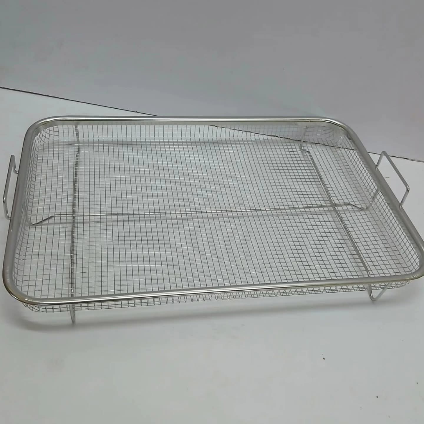 Stainless Steel Grill Basket with Tray