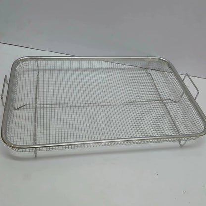 Stainless Steel Grill Basket with Tray