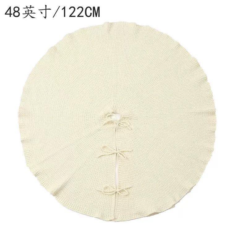 Christmas Knitted Tree Skirt
