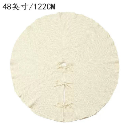 Christmas Knitted Tree Skirt