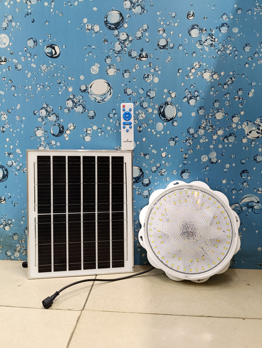 Solar ceiling light