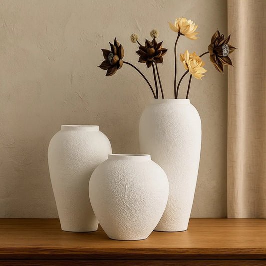 3pcs decor vases