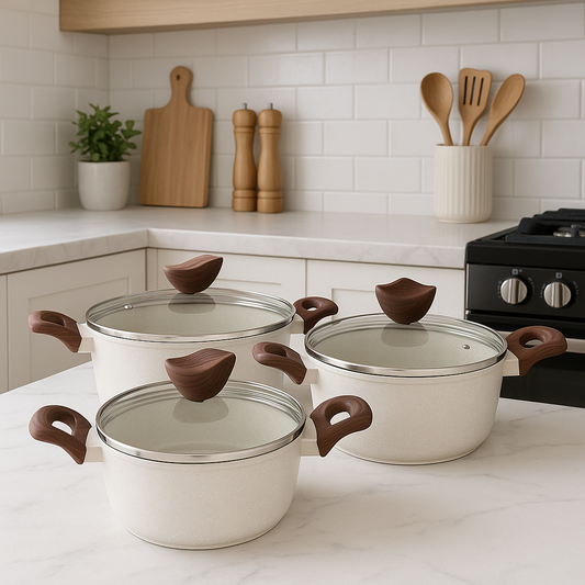 3Pc  cookware set